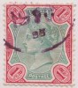 Inde 1 Rupee Queen Victoria, Br India Used - 1858-79 Kronenkolonie