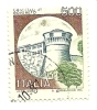 1980 - Italia 1522 Castello V97 - Disegno Spostato, - Abarten Und Kuriositäten