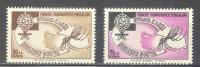 (S0566) TURKEY, 1962 (WHO Drive To Eradicate Malaria). Complete Set. Mi ## 1832-1833. MNH** - Ungebraucht