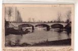 18 Brinon Sur Sauldre - Pont Sur La Sauldre - Animé Pêcheur , Lavandières , L´ Hiver - édition Marchand Phot. à Sully - Brinon-sur-Sauldre