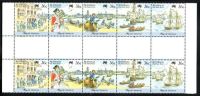 AUSTRALIA 1987  DEPARTURE GUTTER STRIPS  MNH - Neufs