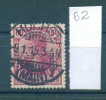 24K62 // - ML B - Perfin Perfores Perforiert Perforati Perforadas - Germany Deutschland Allemagne Germania - Perfins