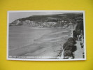 THE CLIFF PATH.SANDOWN SHOWING SHANKLIN IN THE DISTANCE - Sandown