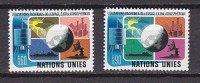 H0483 - UNO ONU GENEVE N°46/47 ** ESPACE SPACE - Unused Stamps