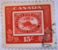 Canada 1951 Centenary Of First Postage Stamp In Canada 15c - Used - Usati