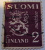 Finland 1930 Heraldic Lion 2m - Used - Oblitérés