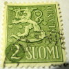Finland 1954Heraldic Lion 2m - Used - Oblitérés