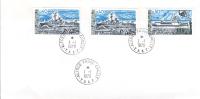 TAAF ENV ALFRED FAURE CROZET 1/1/1979 TIMBRES N° 74  75 - Unused Stamps