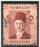 Egipto 1937 Scott 210 Sello º Personajes Rey Farouk (1920-1965) Michel 227 Yvert 191 Egypt Stamps Timbre Égypte - Usati