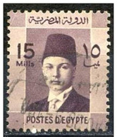 Egipto 1937 Scott 214 Sello º Personajes Rey Farouk (1920-1965) Michel 231 Yvert 194 Egypt Stamps Timbre Égypte - Usati