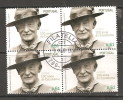 PORTUGAL 2007 EUROPA SCOUTING CENTENARY BLOCK OF FOUNDER - 2007