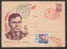 Russia USSR 1963 Space First Anniversary Of The First Group Flight FDC Moscow Cancellation - Lettres & Documents