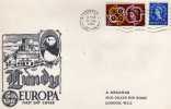 Lundy: 1961 Fdc Avec Série Europa Au Dos - Local Issues