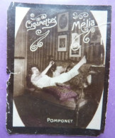 CIGARETTES MELIA CHROMO POMPONET ARTISTE - Melia