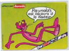 Sticker Stylo Reynolds / La Panthère Rose Humour BD / Pink Panther / Athlétisme Saut En Hauteur Sport ??  // Ref IM 24/1 - Sonstige & Ohne Zuordnung