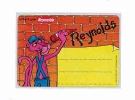 Publicité Adhésive Stylo Reynolds / La Panthère Rose Humour BD / Pink Panther  // Ref IM 24/1 - Other & Unclassified