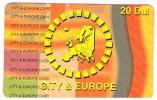 GERMANIA (GERMANY) - CITY & EUROPE    (REMOTE) -  MAP  -  USED - RIF. 5885 - GSM, Cartes Prepayées & Recharges