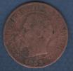 NAPOLEON III - 5 CENTIMES ATELIER B ROUEN ANCRE - 1855 - 5 Centimes