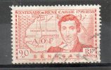 SENEGAL 90c Rouge Terne 1939 N°150 - Used Stamps