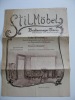 Stillmöbel Buckenmeyer Frères Bischheim & Schletstadt /Selestat  Catalogue De Mobilier De 4 Pages - Catalogi