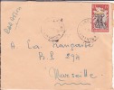 NANGA - EBOKO - CAMEROUN - 1956 - COLONIES FRANCAISES - AFRIQUE - AVION - LETTRE - MARCOPHILIE - Briefe U. Dokumente