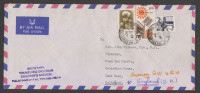 India 1991 COVER TO UNITED KINGDOM # 28818 Inde Indien - Cartas & Documentos