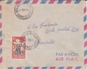 DOUALA - YAOUNDE - CAMEROUN - 1956 - Colonies Francaises,Afrique,avion, Lettre,marcophilie - Briefe U. Dokumente