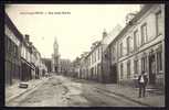 CPA  ANCIENNE- FRANCE- AILLY-SUR-NOYE (80)- RUE SAINT-MARTIN- L'EGLISE- LA "RUCHE PICARDE"- HOTELS D'AMIENS ET ROBERT- - Ailly Sur Noye