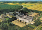 Carte Postale 56. Rohan  Abbaye Notre-Dame De Timadeuc  Vue D'avion Trés Beau Plan - Rohan