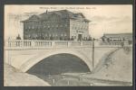 USA , GARY,IND. BROADWAY BRIDGE OVER THE GRAND CALUMET , VINTAGE POSTCARD - Gary