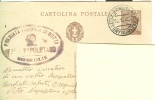 NAPOLETANO  - BISCEGLIE - CARTOLINA COMMERCIALE VIAGGIATA  1929 - TIMBRO AMB. LECCE BRINDISI PESCARA  59 (A) - Bisceglie