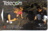 New Zealand-nz-g-86-families Valuing Learning(221b)-$5-tirage-120.000-used Card+1 Card Prepiad Free - New Zealand