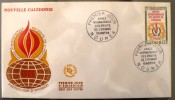 NOUVELLE CALEDONIE: FDC  Année Internationale Des Droits De L'homme 10/08/1968 - Otros & Sin Clasificación