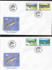 Romania 1994-  WWF, Fishes, Set Of 2 FDC´s - FDC