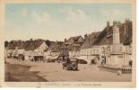 CPSM COURTENAY (Loiret) - La Place Du Marché - Courtenay