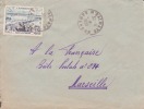 MBALMAYO - CAMEROUN - 1956 - Colonies Francaises,Afrique,avion, Lettre,marcophilie - Lettres & Documents