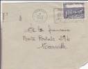 BANGUI - OUBANGUI CHARI - 1956 - A.E.F - COLONIES FRANCAISES - Fides,pont Sur Le Wouri,lettre,flamme - Autres & Non Classés