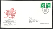 1986 GB FDC WALES NEW DEFINITIVE STAMPS 7 JAN  - 002 - 1981-1990 Dezimalausgaben