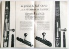 REVUE GAZETTE DES ARMES LA POUDRE NOIRE N° 9  1973 ARME MILITAIRE MILITARIA PISTOLET S & W 44 HAND EJECTOR NEW CENTURY - French