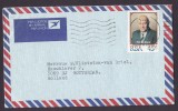 South Africa Airmail Par Avion Lugpos GERMISTON 1989 Cover To ROTTERDAM Netherlands FW De Klerk - Luchtpost