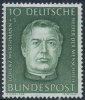 !a! GERMANY 1954 Mi. 0201 MNH SINGLE - Assistants Of Mankind: Lorenz Werthmann - Nuovi