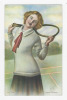 CPA ILLUSTRATEUR - Lawn Tennis - Tennis