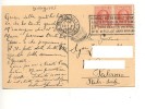 585 BELGIO BELGIQUE 1926 CARD TO ITALY TIMBRES - Covers & Documents