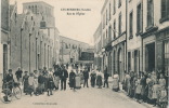 LES HERBIERS - Rue De L'Église - Très Belle Carte Animée - Les Herbiers