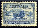 Australia GV 1934 MacArthur Merino Sheep 3d Value, Used (A) - Oblitérés