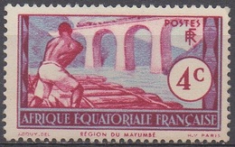 AFRIQUE  EQUATORIALE  FRANCAISE  N°35__ NEUF** VOIR SCAN - Unused Stamps