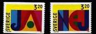 SWEDEN/SVERIGE - 1994  REFERENDUM    SET MINT NH - Neufs