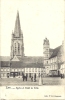 LOO - Eglise Et Hôtel De Ville - Edit. Vve B. Ghyssaert - Lo-Reninge