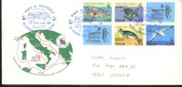 1978  Italia  Tortue Tartaruga Turtle  Foca Seal  Phoque  Nave Vespucci  Montecarlo Sur Lettre - Tegen De Honger