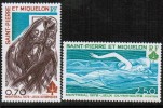 ST.PIERRE & MIQUELON   Scott # 448-9**  VF MINT NH - Nuovi